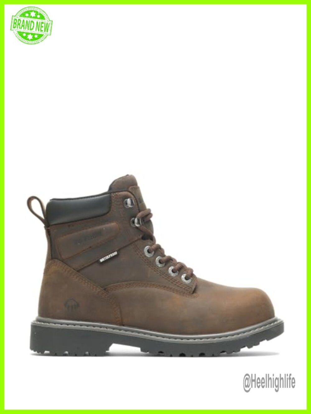 Wolverine Floorhand Steel Toe Waterproof Leather Work Boots